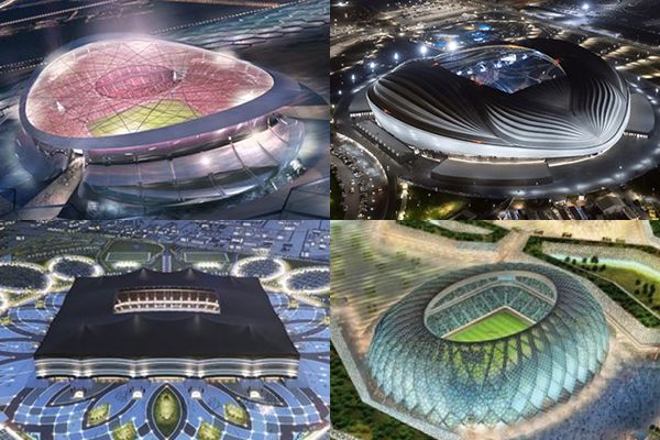 4 نمونه از ورزشگاه های قطر در جام جهانی 2022